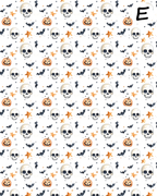 SHABBY HALLOWEEN Polymer Clay Transfer Sheets | E904