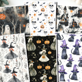 SHABBY HALLOWEEN Polymer Clay Transfer Sheets | E904