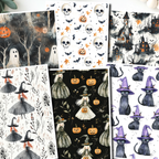 SHABBY HALLOWEEN Polymer Clay Transfer Sheets | E904