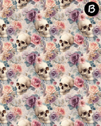 Shabby Witch Polymer Clay Transfer Sheets | E910