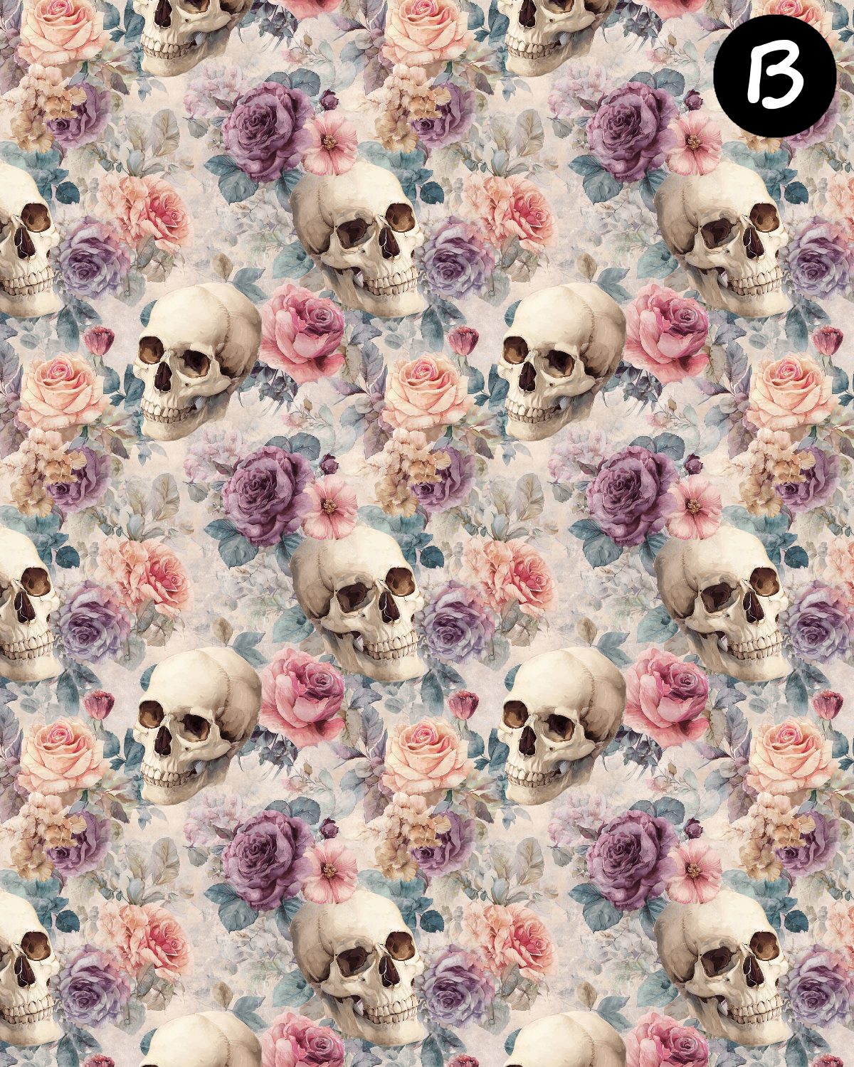 Shabby Witch Polymer Clay Transfer Sheets | E910