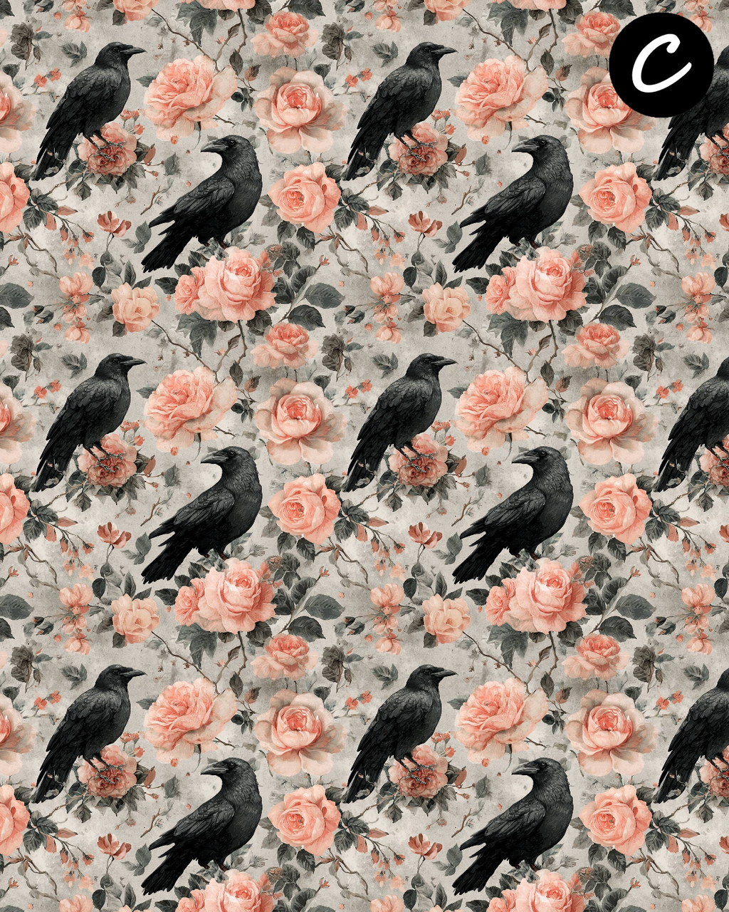 Shabby Witch Polymer Clay Transfer Sheets | E910