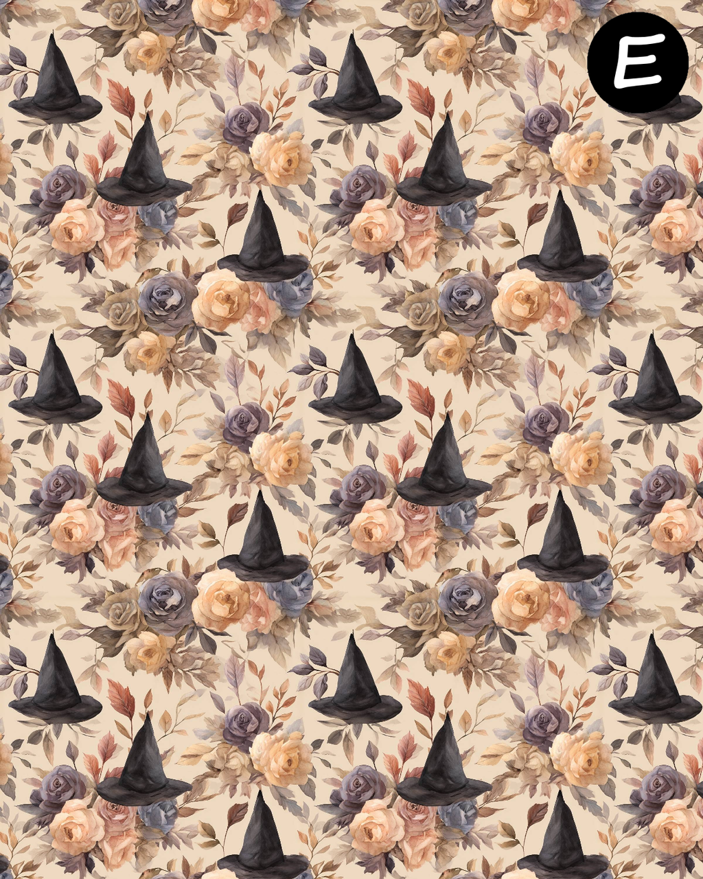 Shabby Witch Polymer Clay Transfer Sheets | E910