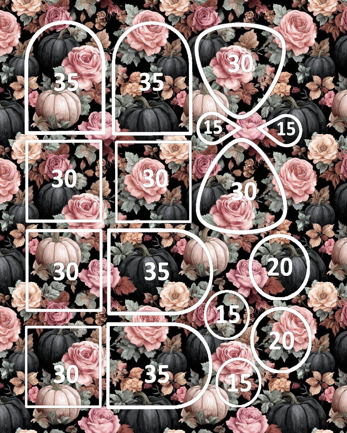 Shabby Witch Polymer Clay Transfer Sheets | E910
