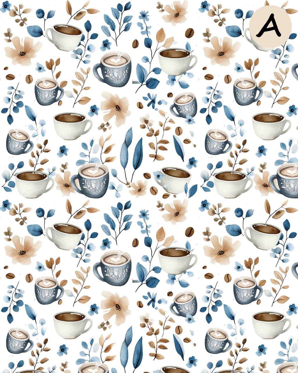Slow Morning Roast Polymer Clay Transfer Sheets | E912