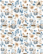 Slow Morning Roast Polymer Clay Transfer Sheets | E912