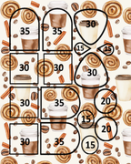 Slow Morning Roast Polymer Clay Transfer Sheets | E912