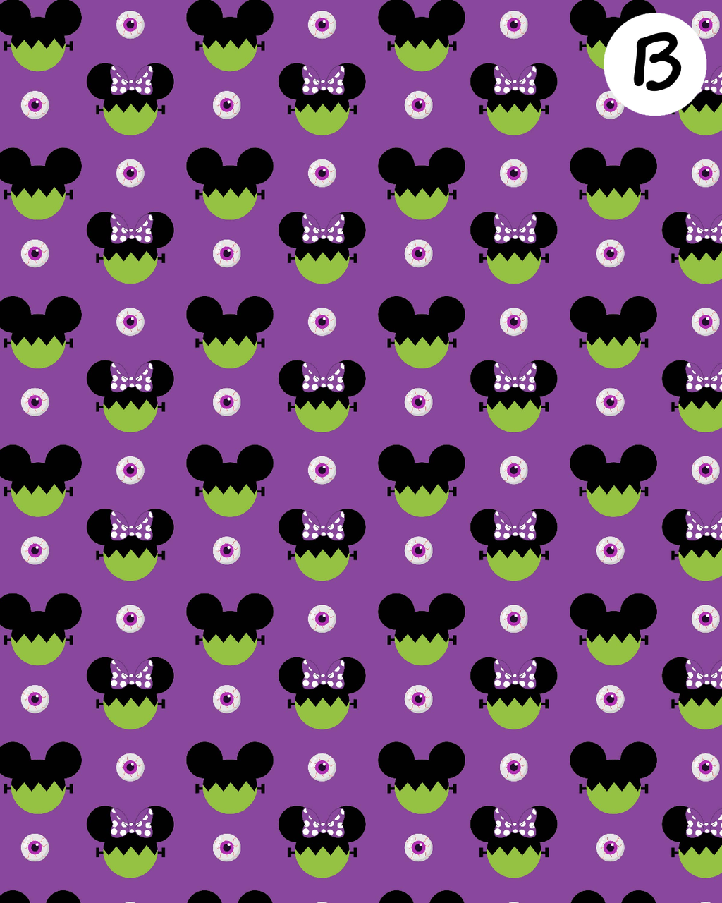 Magical Mouse Halloween Polymer Clay Transfer Sheets | E914