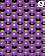 Magical Mouse Halloween Polymer Clay Transfer Sheets | E914