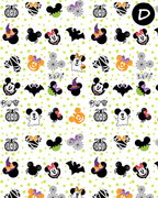 Magical Mouse Halloween Polymer Clay Transfer Sheets | E914