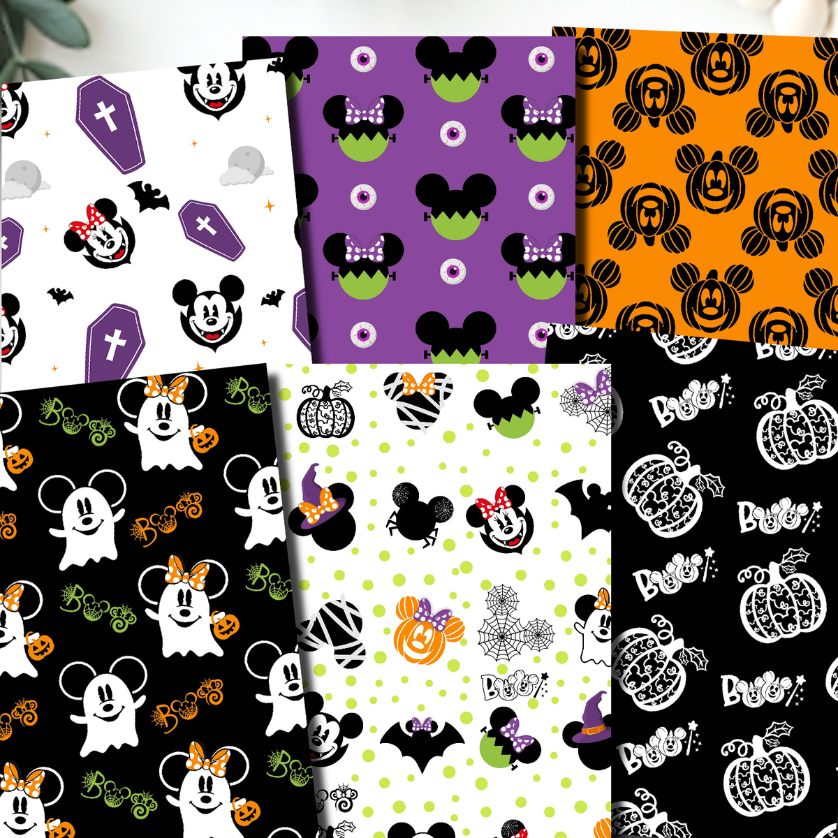 Magical Mouse Halloween Polymer Clay Transfer Sheets | E914