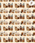 Spooky Brews Polymer Clay Transfer Sheets | E925