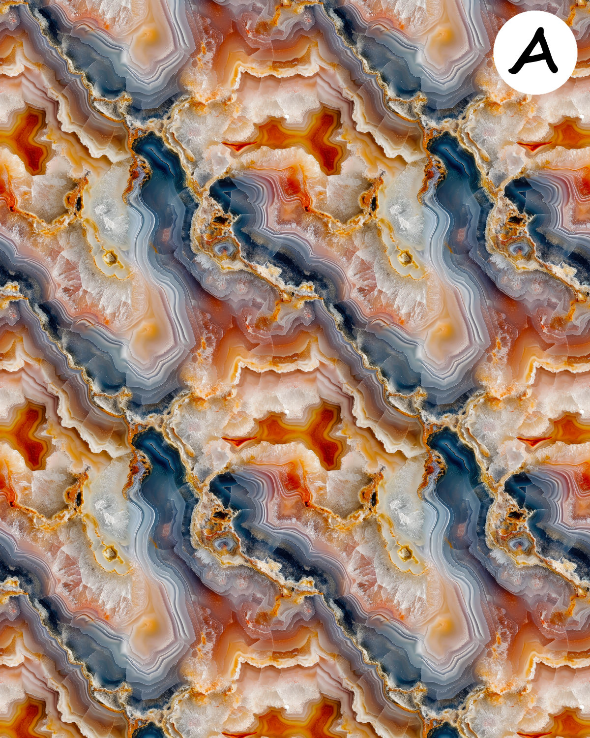 Geode clay transfer sheet for Polymer clay E928