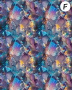 Geode clay transfer sheet for Polymer clay E928