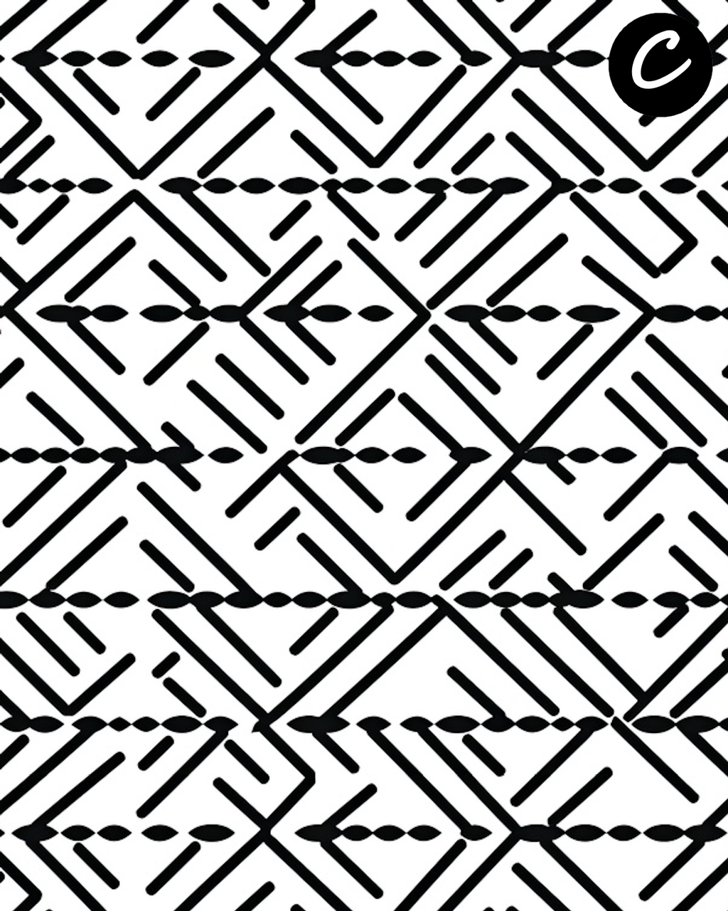 Tribal clay transfer sheet E932