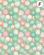 Preppy Christmas clay transfer sheet E940