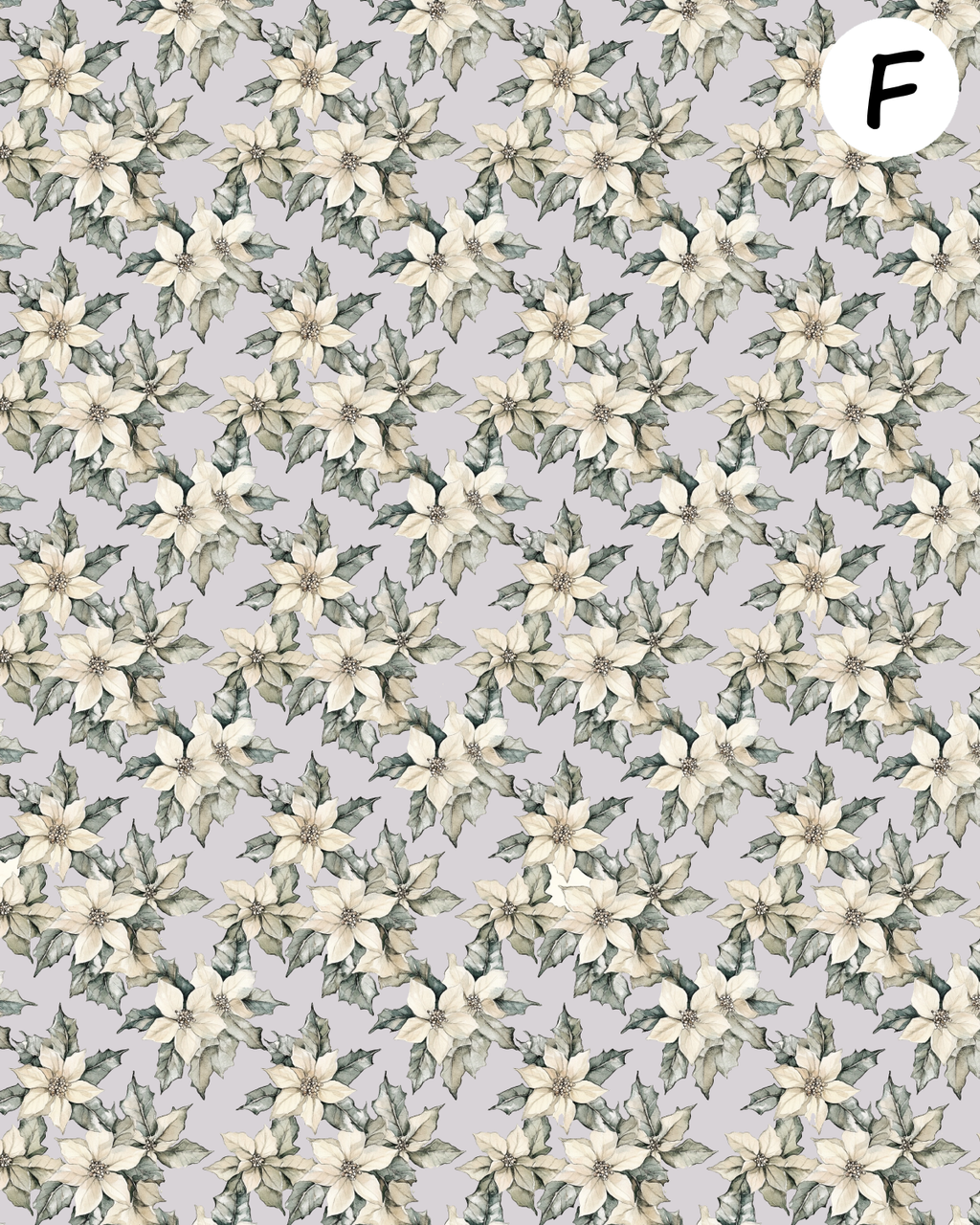 BOHO Winter clay transfer sheet E948
