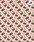 Red Bows clay transfer sheet E949