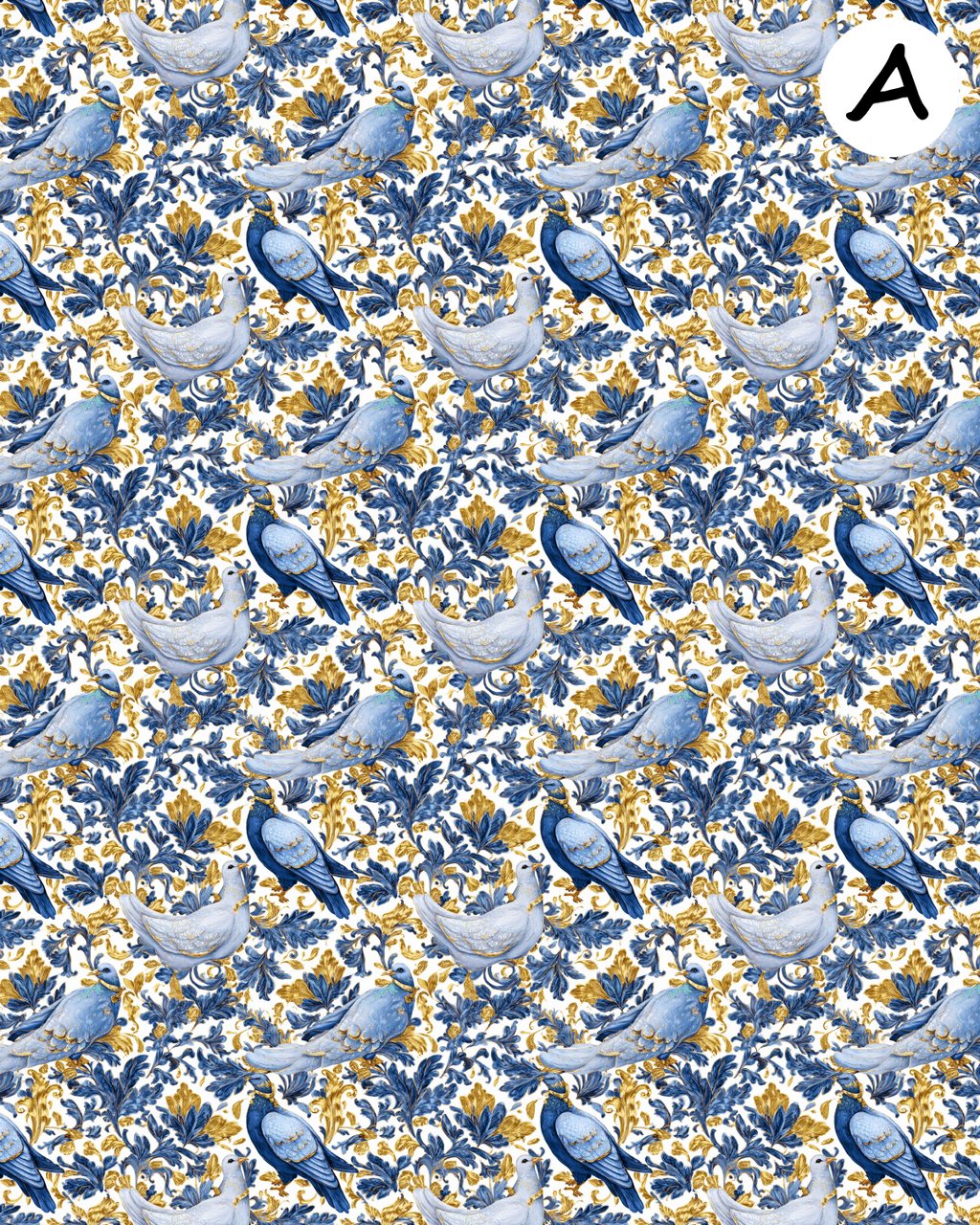 Blue Nutcracker water transfer sheet E951