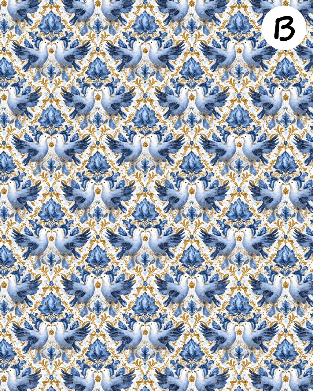 Blue Nutcracker water transfer sheet E951