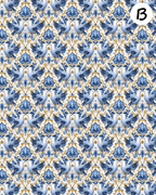 Blue Nutcracker water transfer sheet E951