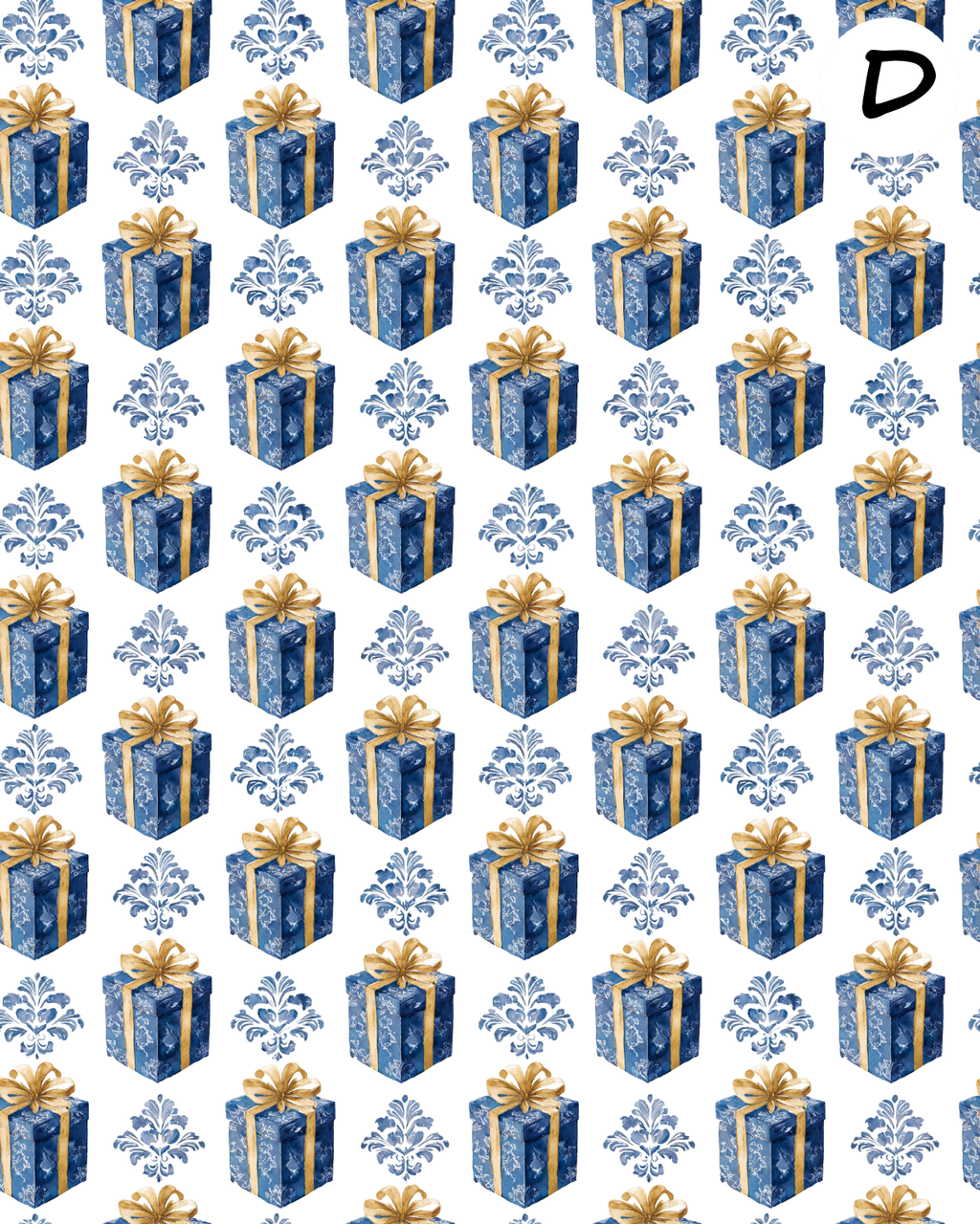 Blue Nutcracker water transfer sheet E951