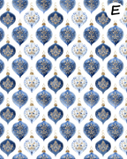 Blue Nutcracker water transfer sheet E951