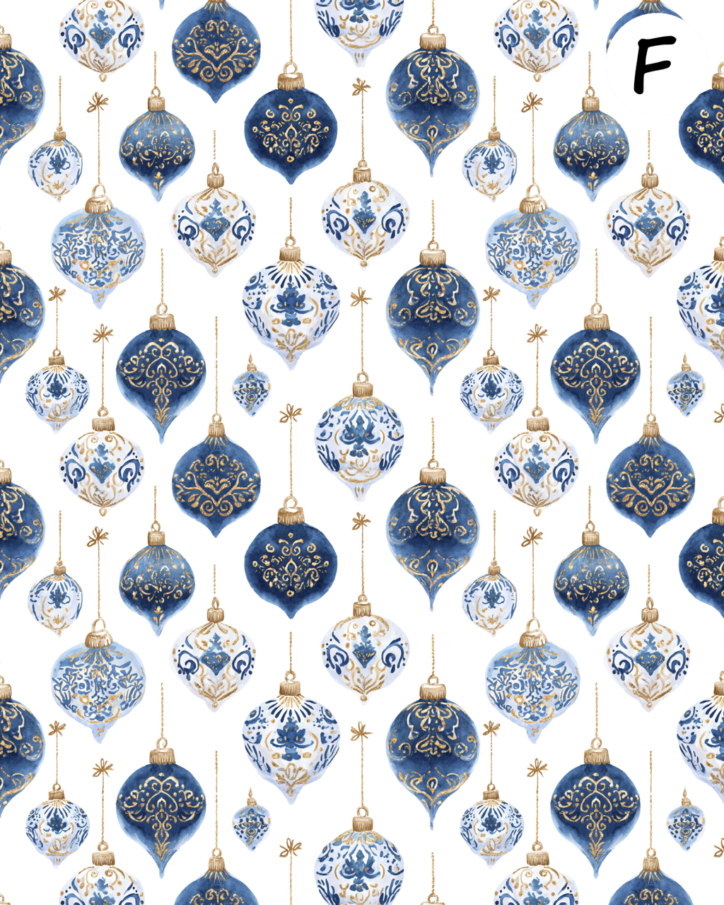 Blue Nutcracker water transfer sheet E951