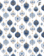 Blue Nutcracker water transfer sheet E951