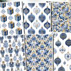 Blue Nutcracker water transfer sheet E951