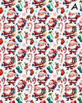Christmas Whimsical clay transfer sheet E955