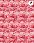 Red and White marble clay transfer sheets E959
