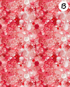 Red and White marble clay transfer sheets E959