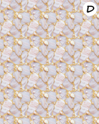 Red and White marble clay transfer sheets E959