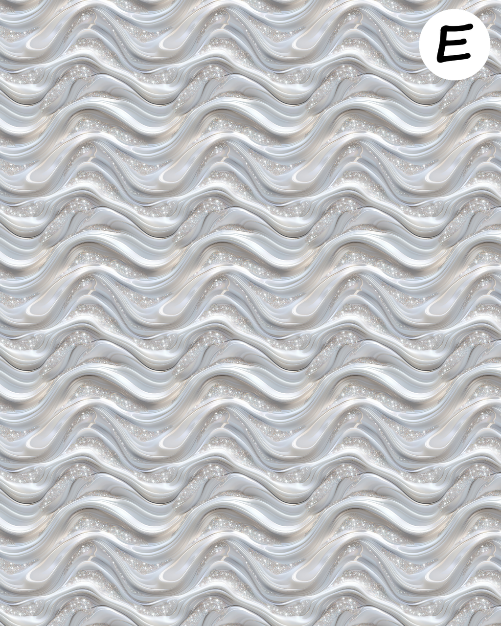 Red and White marble clay transfer sheets E959