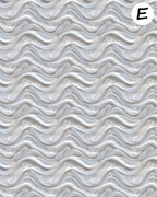Red and White marble clay transfer sheets E959