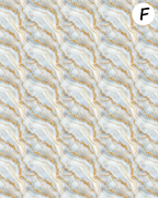 Red and White marble clay transfer sheets E959