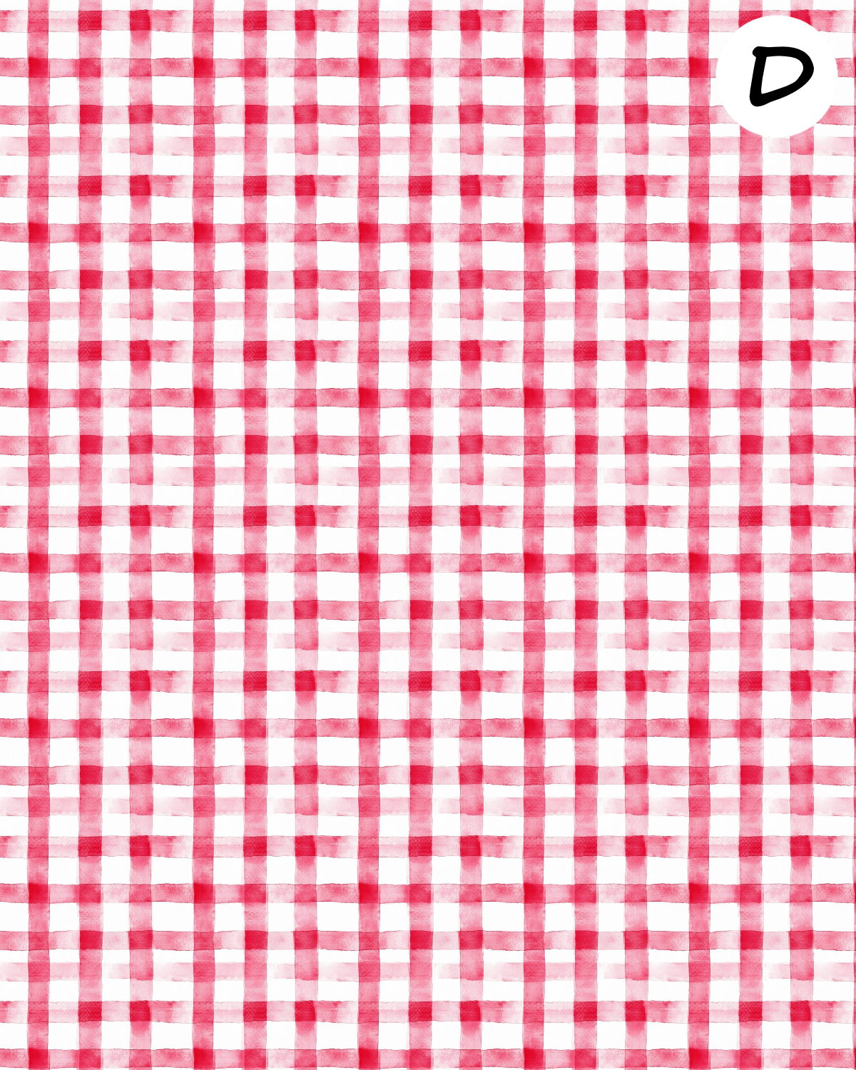 Red and Pink clay transfer sheet E965