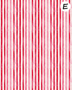 Red and Pink clay transfer sheet E965