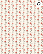 Dainty Petals clay transfer sheet E975