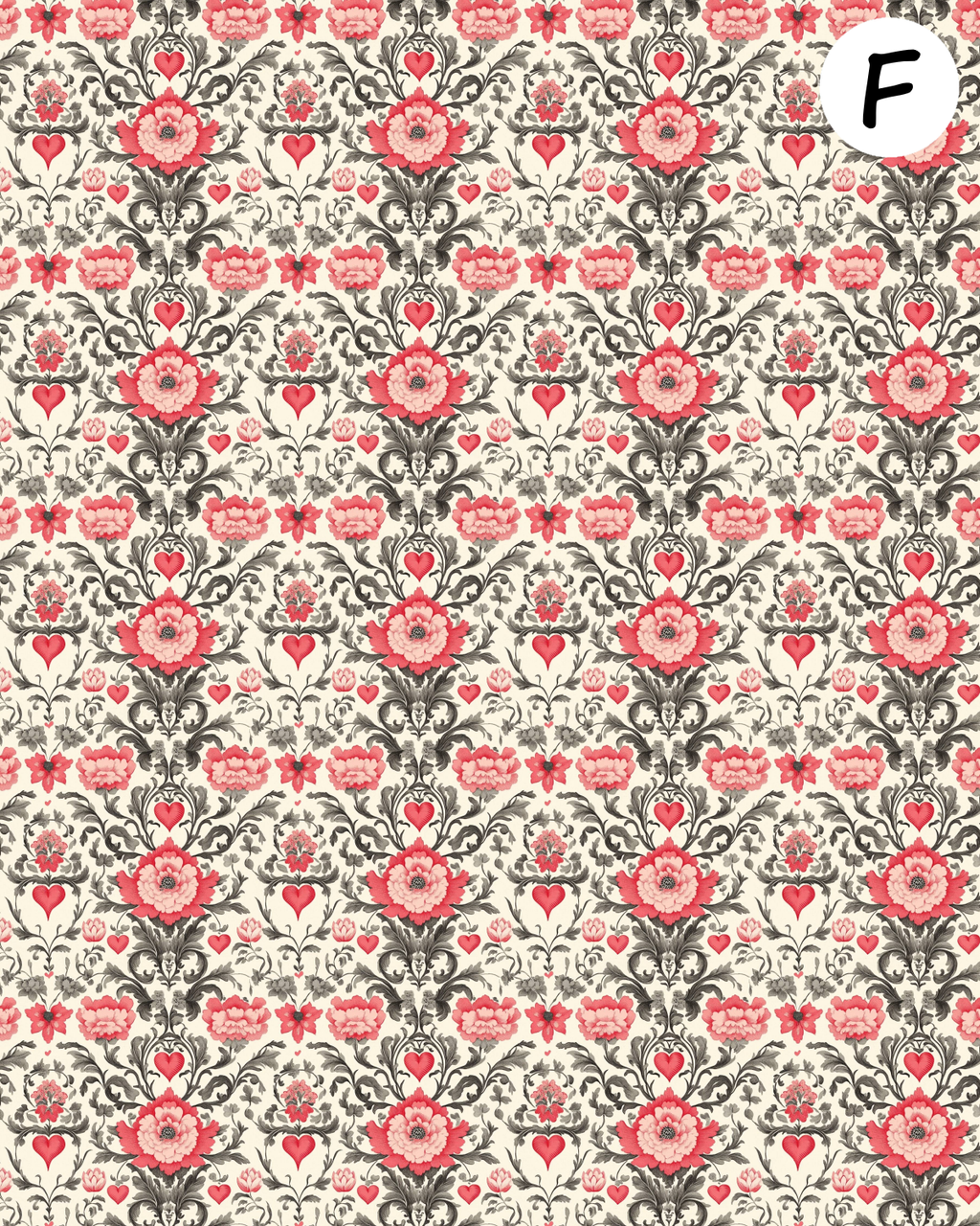 Romantic Revival clay transfer sheet E976