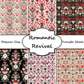 Romantic Revival clay transfer sheet E976