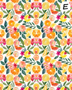 Citrus Petals clay transfer sheet E977