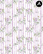 WISTERIA LANE clay transfer sheet E978