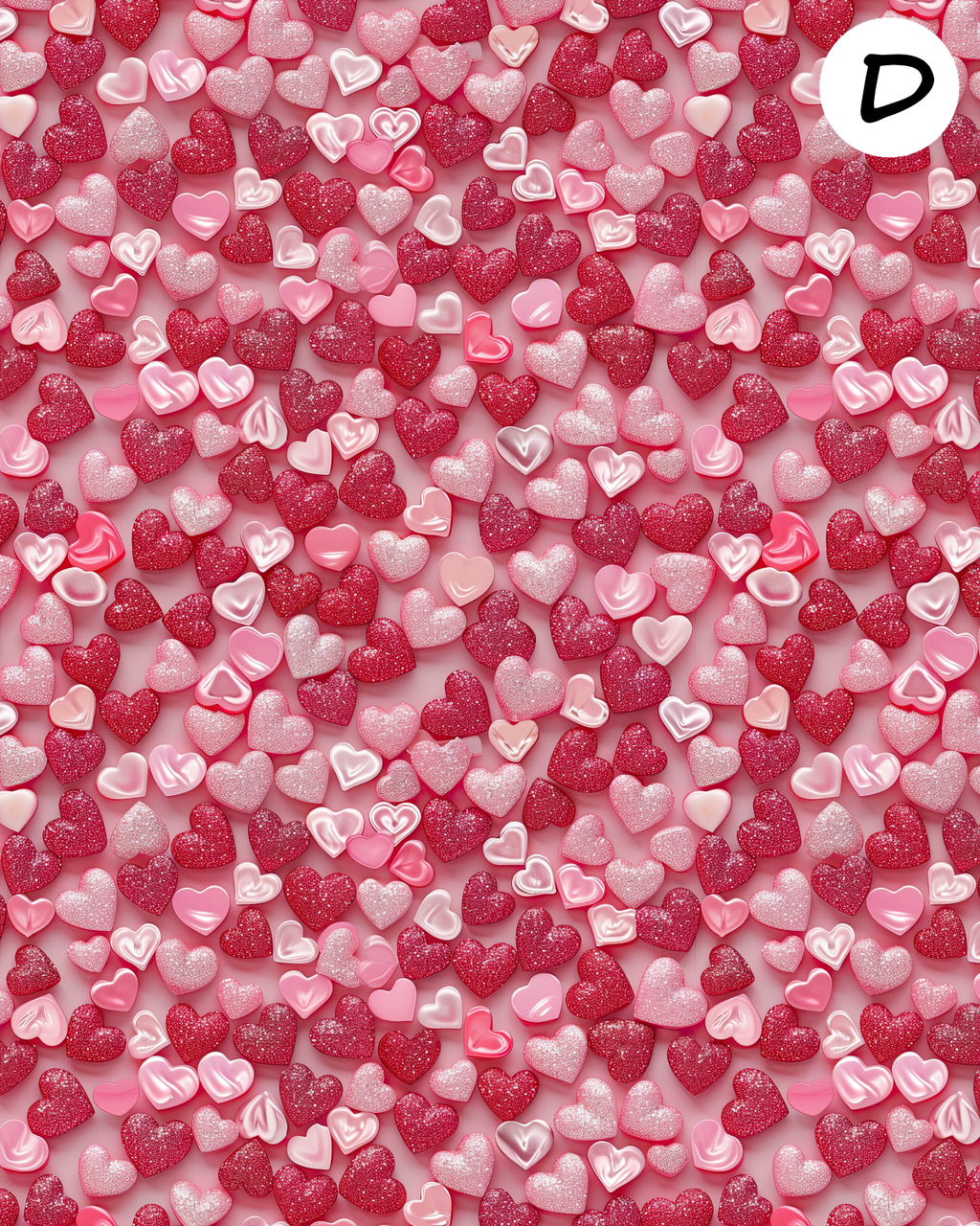 Sweethearts clay transfer sheet E981