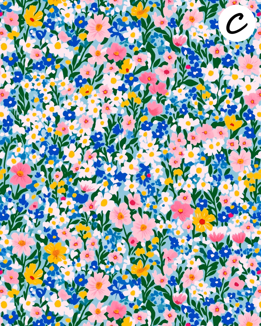PETITE MEADOW clay transfer sheets E993
