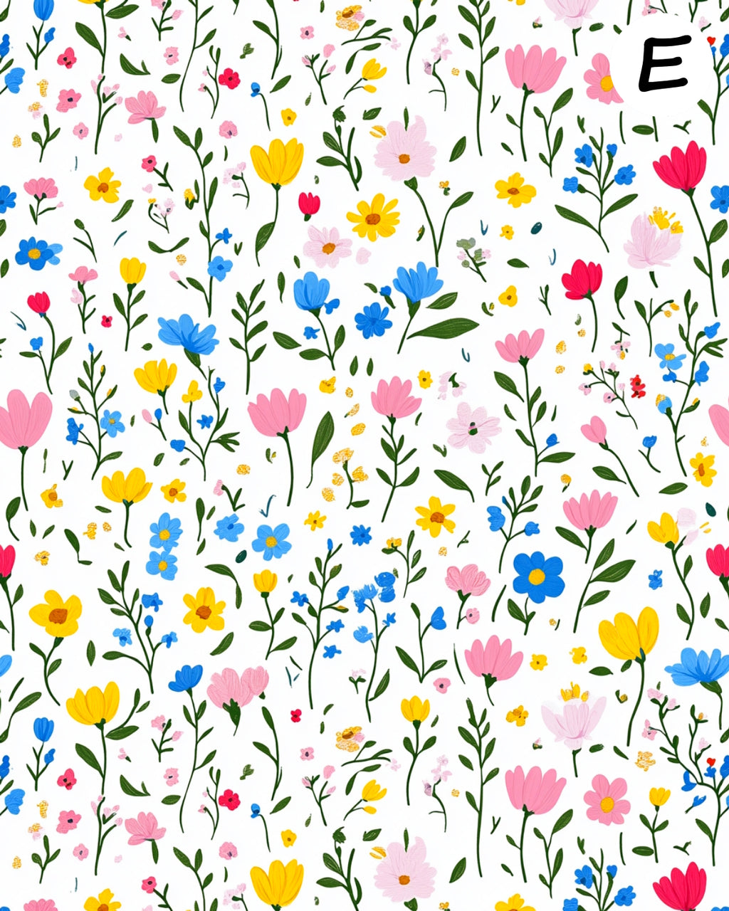 PETITE MEADOW clay transfer sheets E993