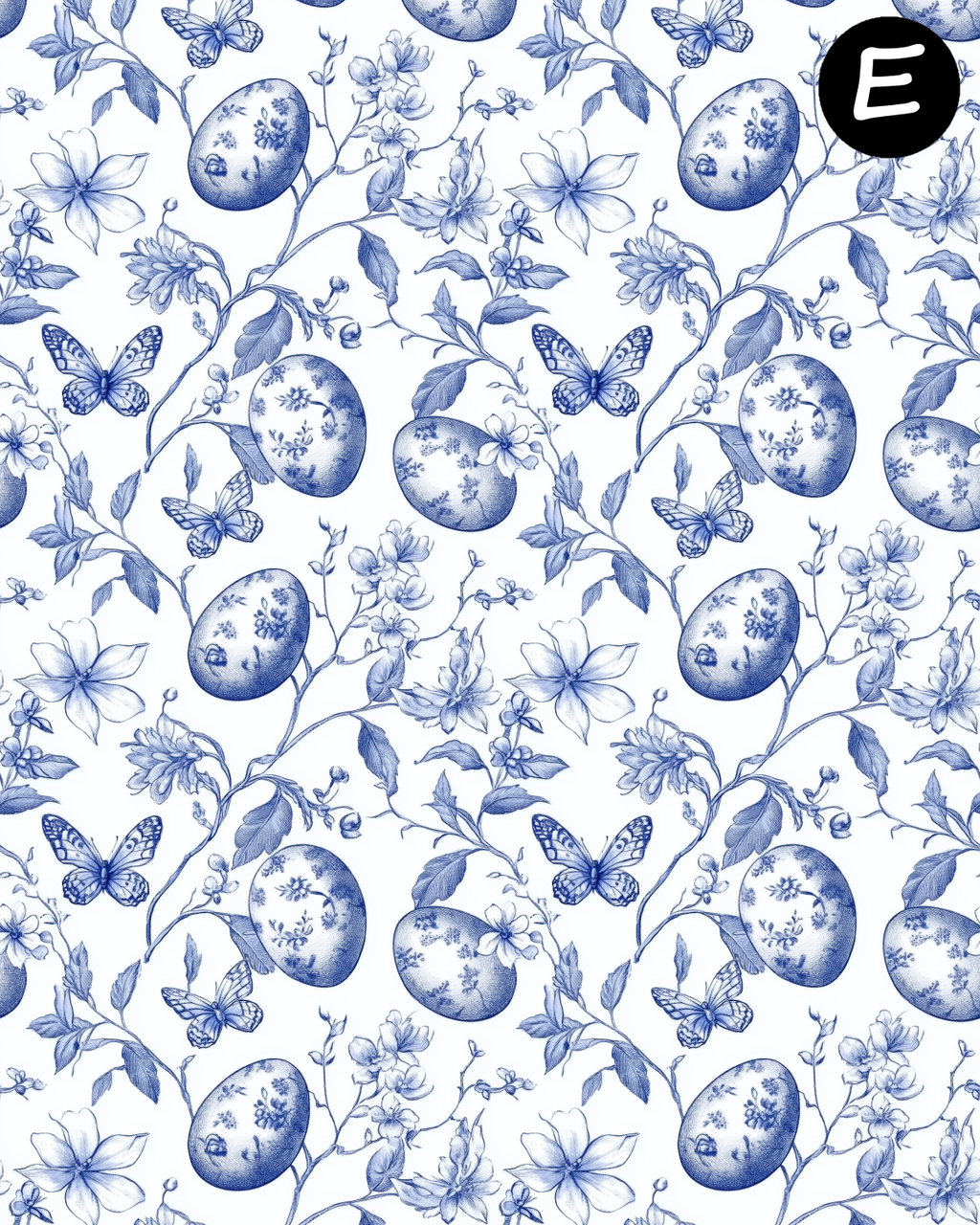 COTTONTAIL TOILE clay transfer sheets E994