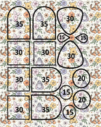 HONEY BEAR and FRIENDS clay transfer sheets E996
