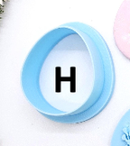 EGG STAMPS with Egg polymer clay cutter
